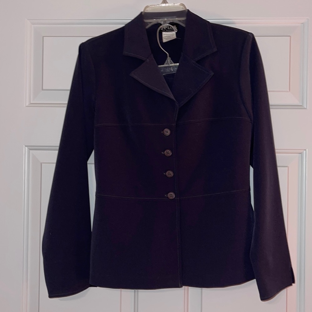 Juniors’ 2-piece jacket and skirt set, Size 9/10, Grey